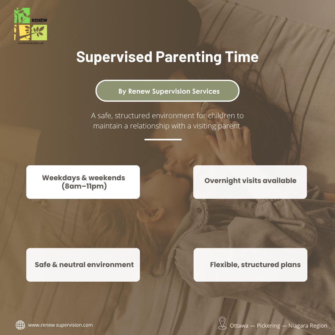 RenewHelps's tweet photo. This spring, new beginnings can be gentle 🌱
Renew Supervision offers Supervised Parenting Time—safe, structured visits for children &amp; parents.
💬 DM us to learn more or visit our website. https://t.co/8szecPlqz0