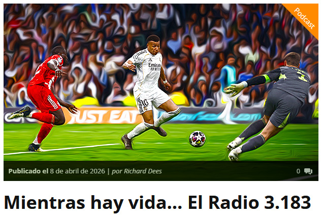 ElRadioOficial's tweet image. Además de en la Web Oficial elradio.es/mientras-hay-v…

también puedes escuchar/descargar #ElRadio 3.183 en #IVOOX go.ivoox.com/rf/171586910
 
en #iTunes itunes.apple.com/es/podcast/pod…

en #Spotify open.spotify.com/show/3WmzgkUMc…