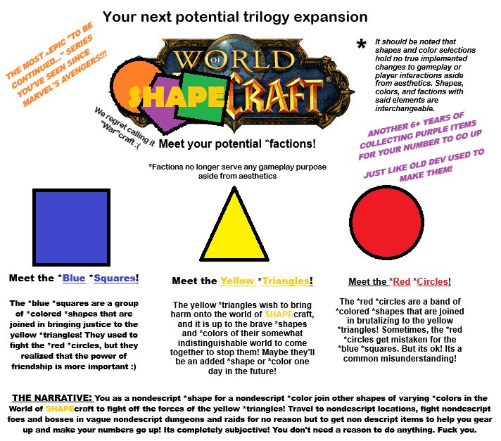 Gooldaro's tweet photo. Coming to a World of warcraft expansion near you! https://t.co/iMsgXPAi0U