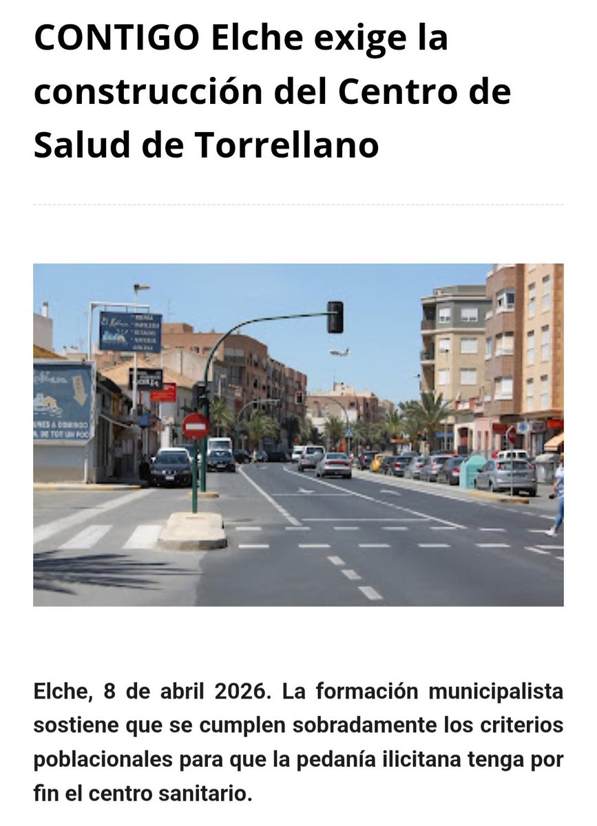 CONTIGO Elche tweet media