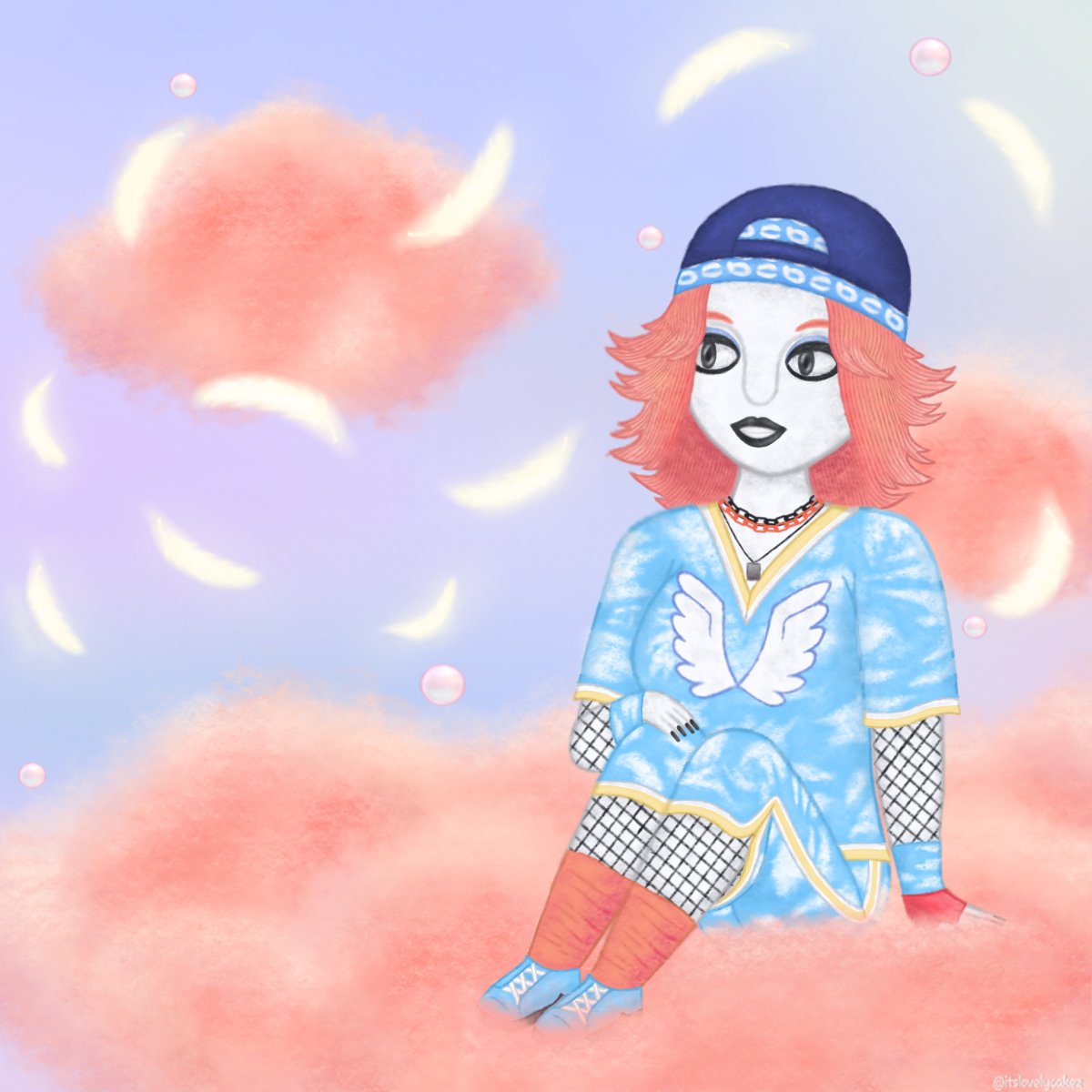itslovelycakez's tweet photo. I love her she's adorable! 🤍🪽🪶

#justdance #jd #justdance2026 #jdorfee #jdbirdsofafeather #justdancefanart #justdancefandom https://t.co/Rwp0jqhHxD