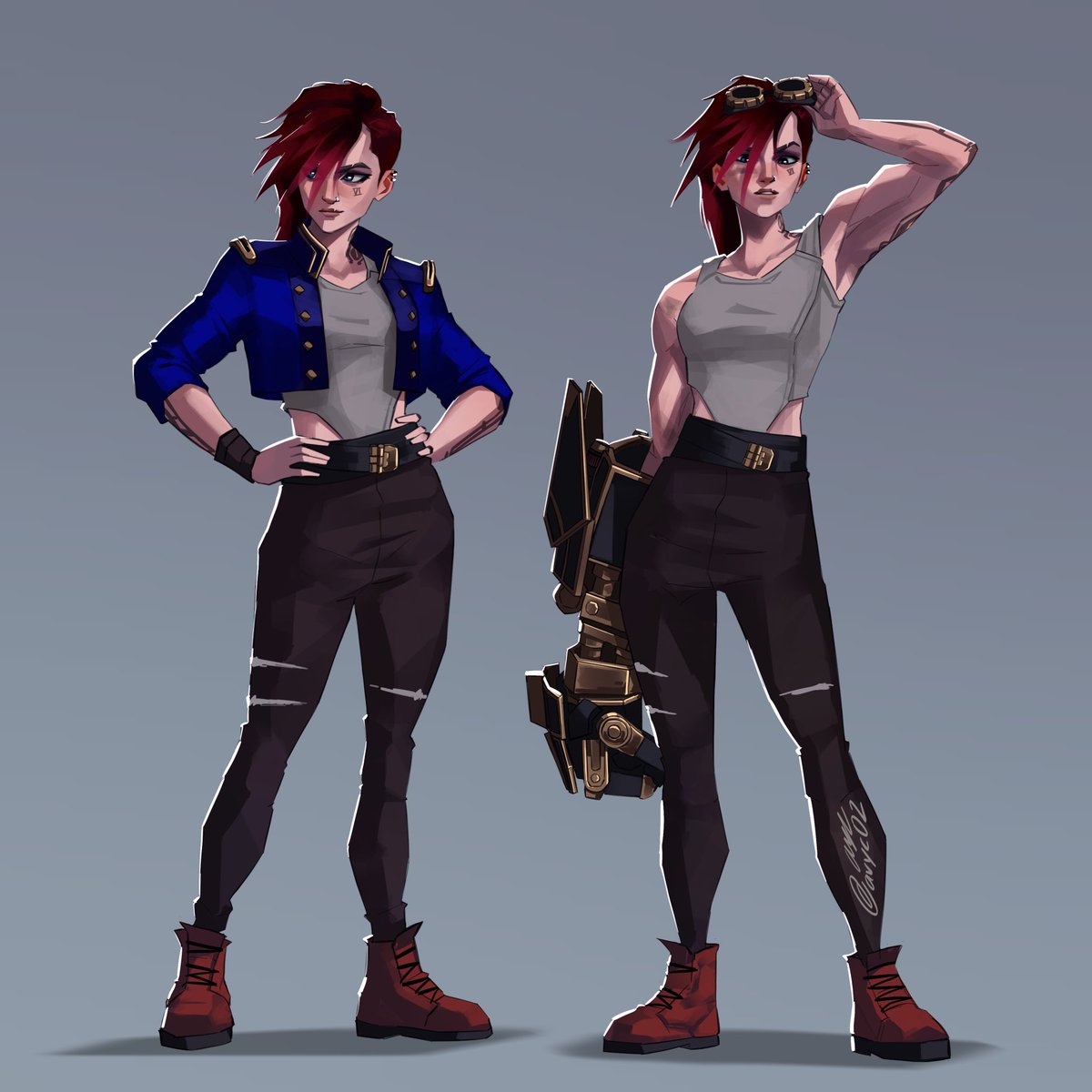 An Arcane post in 2026?? Enjoy some quick Vi doodles~💥💥💥
#arcane #arcaneart #vi #caitvi #violyn #LeagueOfLegends #LeagueOfLegendsArt #fanart #ArtistOnTwitter