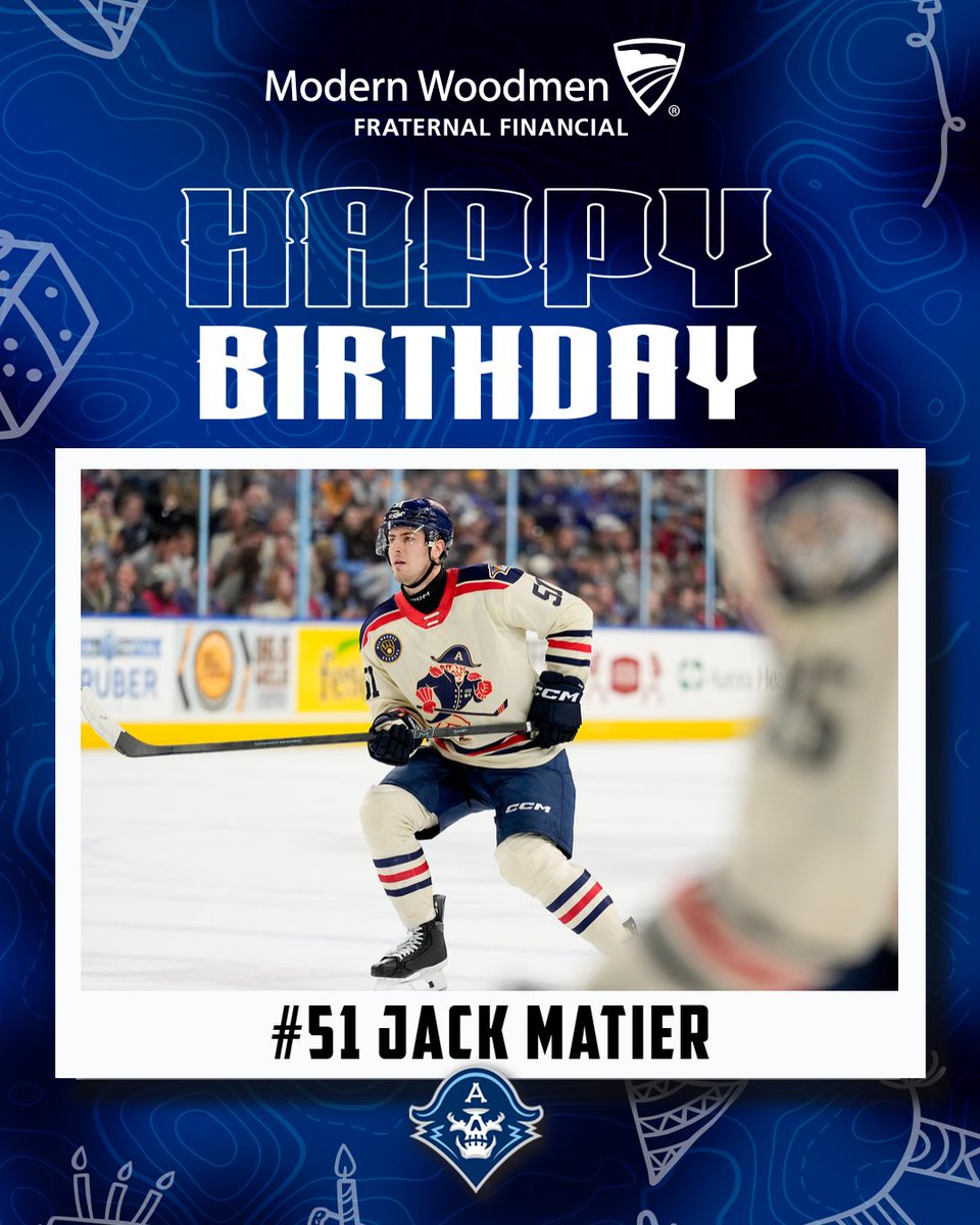 mkeadmirals's tweet photo. Tiersy's day! Tiersy's day!

HBD, Jack! 🥳

#MILhockey | @ModernWoodmen https://t.co/g0jnwrXHPW