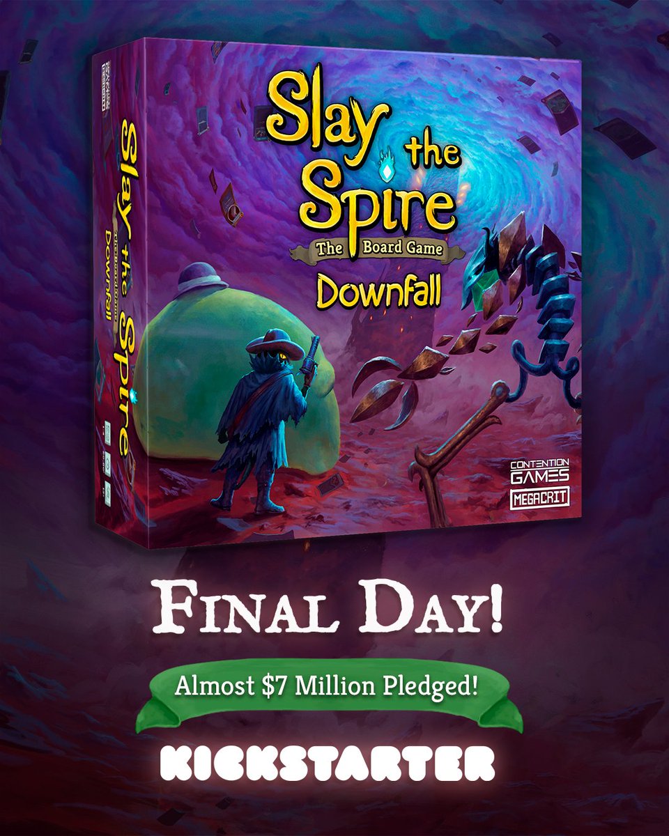 ContentionGames's tweet photo. We're at the final stretch! 24 hours left to back the Kickstarter: https://t.co/mUWdLXVKW2
#megacrit #table9studio #guardian #hermit #revolver #kickstarter #finalday #stretchgoals #boardgame #tts https://t.co/9SvxzlM5T0