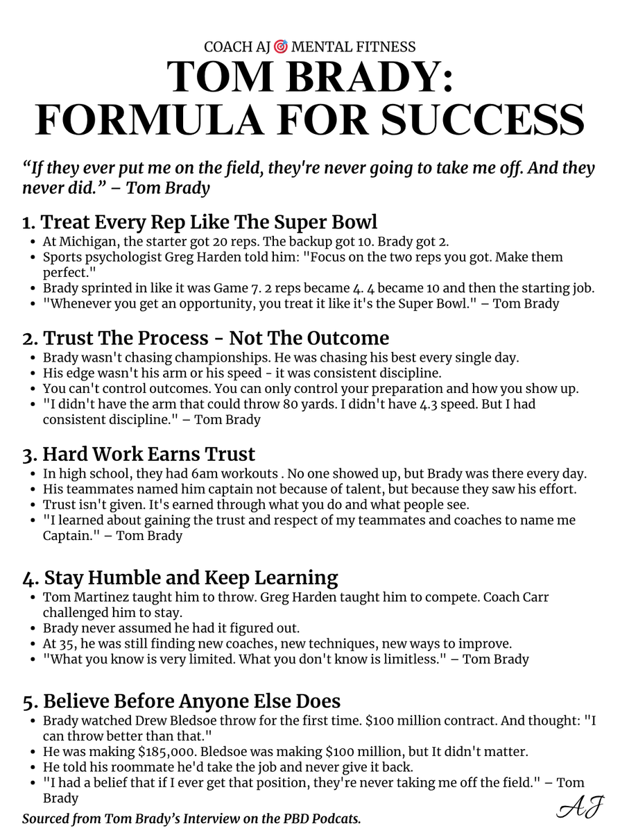 Coach AJ 🎯 Mental Fitness tweet media