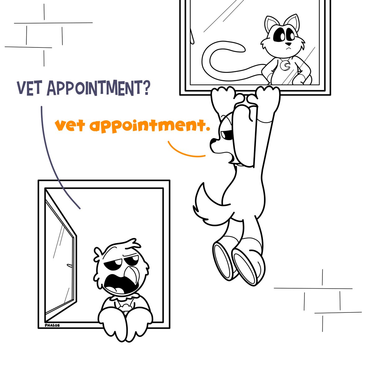 PhalosSouthpaw's tweet image. He's a dog after all. 🐶💉

#Dogday #Poe #Catnap #SmilingCritters #NightmareCritters #PoppyPlaytime #PoppyPlaytimafanart