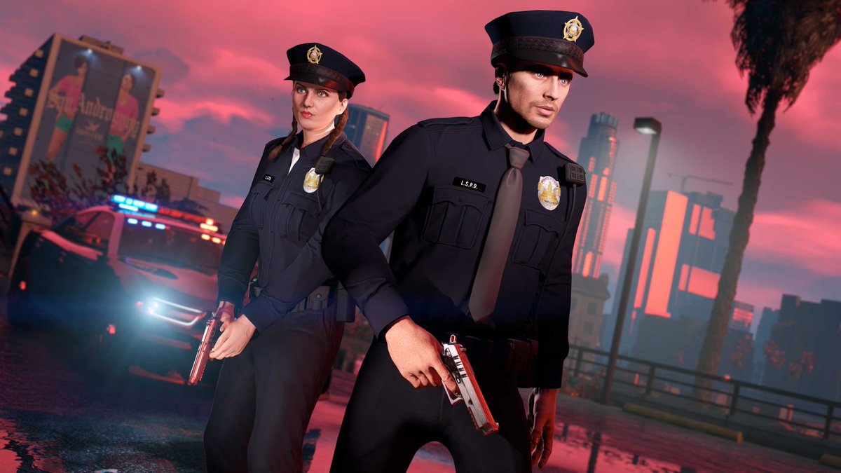 Continuing into the second week of the Neighbourhood watch event in #GTAOnline ⭐

New Vehicle
• Bravado Buffalo STX Pursuit: $5,370,000 - $4,027,500 (Available to all players)

Login Rewards
• Log in and purchase or own the Declasse Park Ranger, and you will be rewarded with