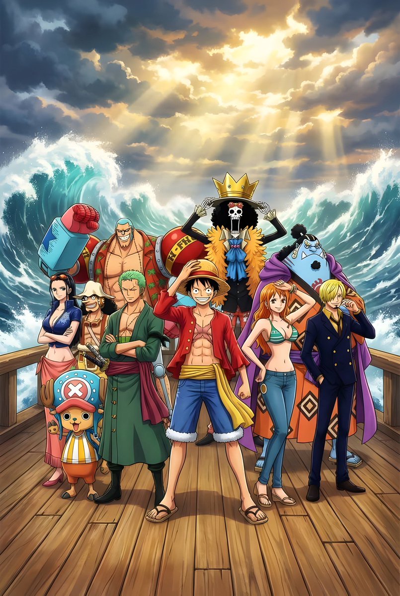Josemapasion's tweet photo. Tremenda foto #ONEPIECE〜 https://t.co/6aZvG4i9uu