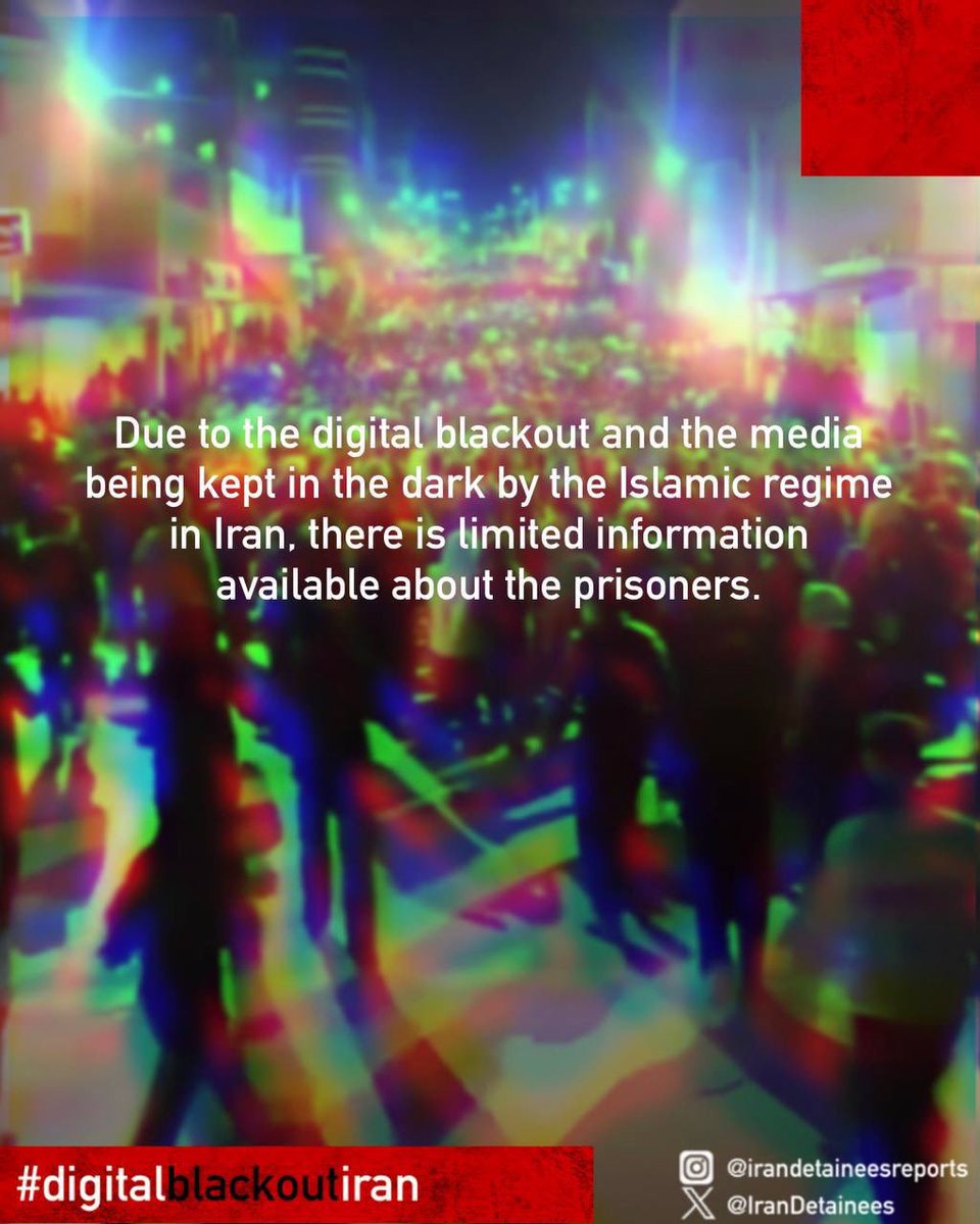 IranDetainees's tweet photo. #AshkanMaleki, a Kurdish protester from Qorveh, was arrested in connection with the January 2026 protests. He is facing serious charges related to alleged arson and destruction of a mosque during the protests in Tehran. There are concerns about possible coercion, insufficient evidence, and the absence of transparent legal proceedings, raising serious questions about due process.

#Ashkan_Maleki   #StopExecutionsInIran #نه_به_اعدام   #اشکان_مالکی