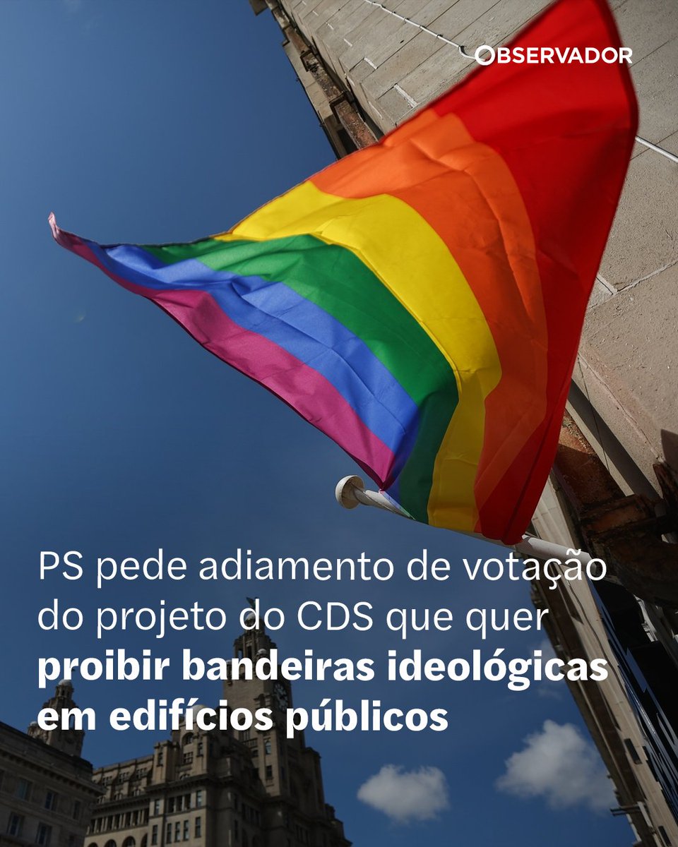 observadorpt's tweet image. O PS pediu o adiamento da votação de propostas de alteração ao projeto do CDS que restringe bandeiras em edifícios públicos. A proposta foi feita deputada socialista Isabel Moreira e foi aceite.

Saiba mais no link nos comentários.

(📸 EPA)

#Parlamento #Política #LGBTQ