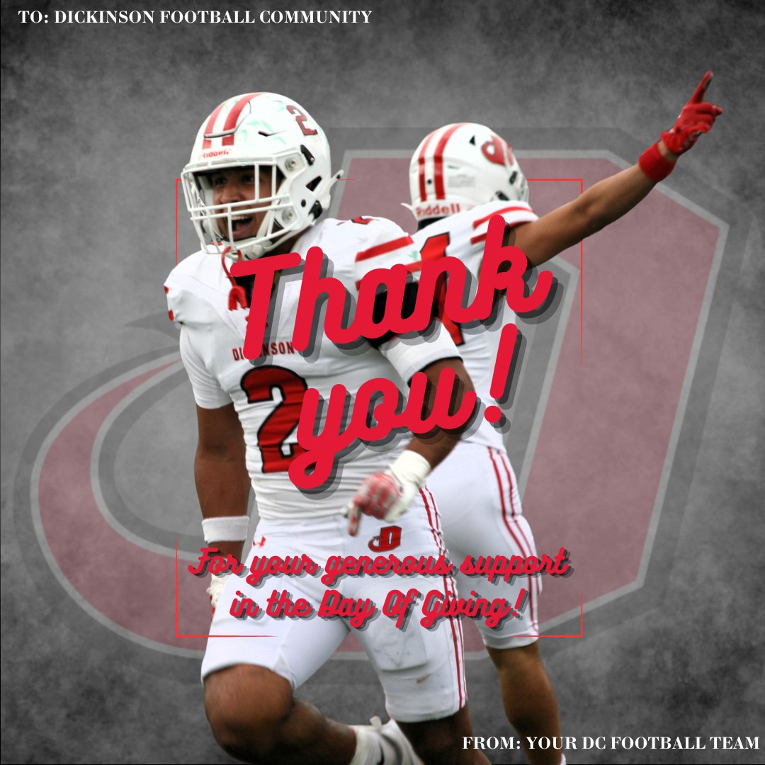 Dickinson Football tweet media