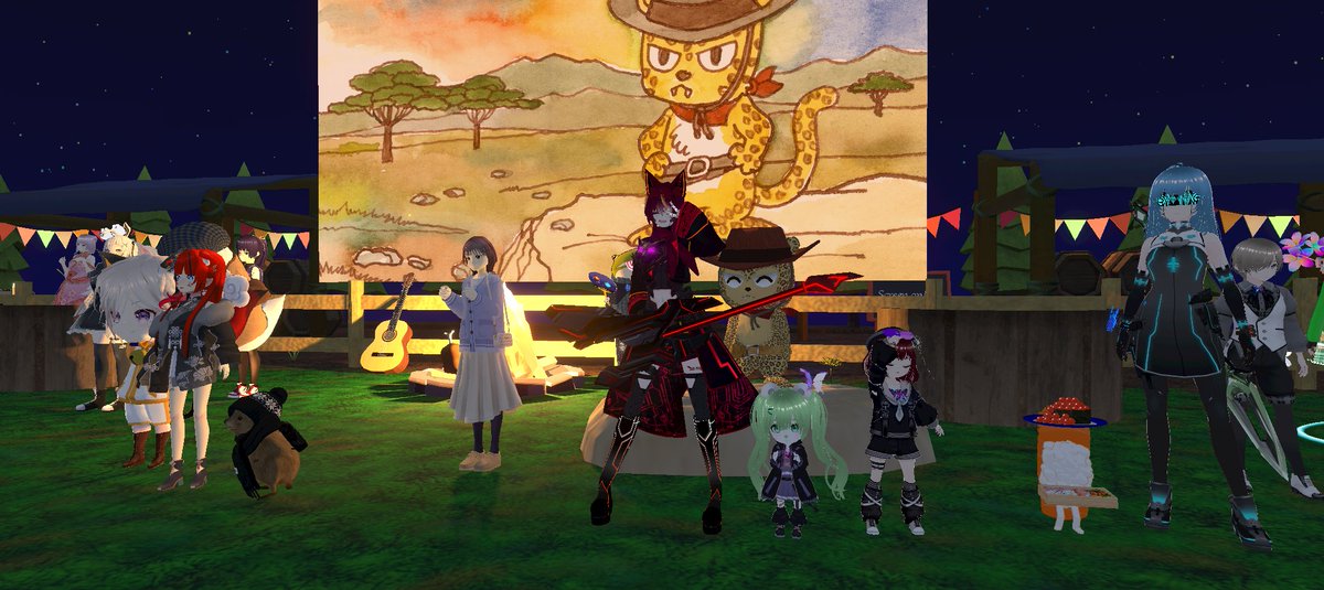 atori211's tweet image. #アコーディオンLive 
#ウナム #ClusterLive
アンコール曲は懐かしあの名曲 …「太陽に吠えろ」
これを聞くとワクワク ドキドキしてこのドラマを観たものです（笑） 貴方は覚えていますか？
そしてラストに恒例の「サバンナの魂」を聴きながら記念撮影の準備、用意はできましたか？
さぁ、はいチーズ！