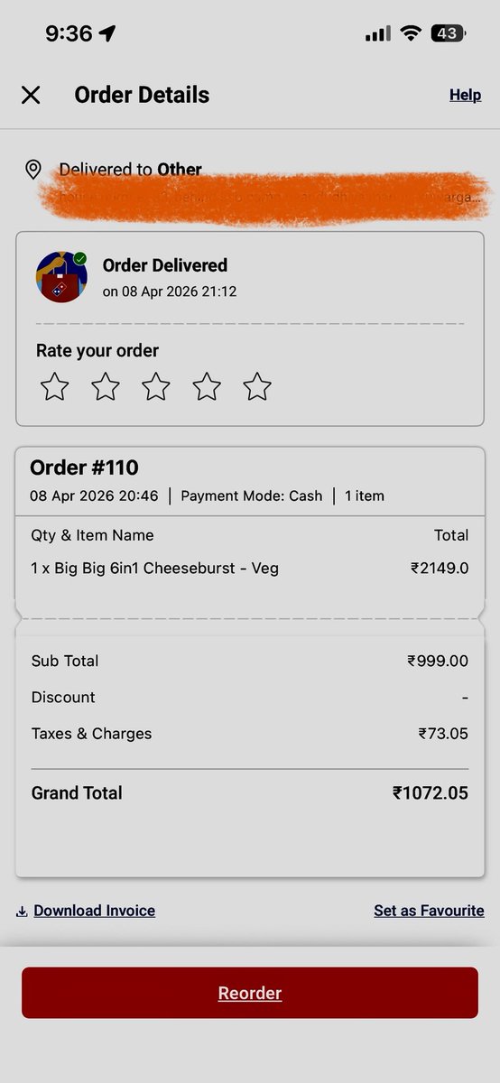 AnkitGu63220056's tweet image. Domino’s, this is unacceptable. instead. Entire thing slid to one side. store only promises refunds. Service quality is collapsing day by day. #BadService #dominos @dominos