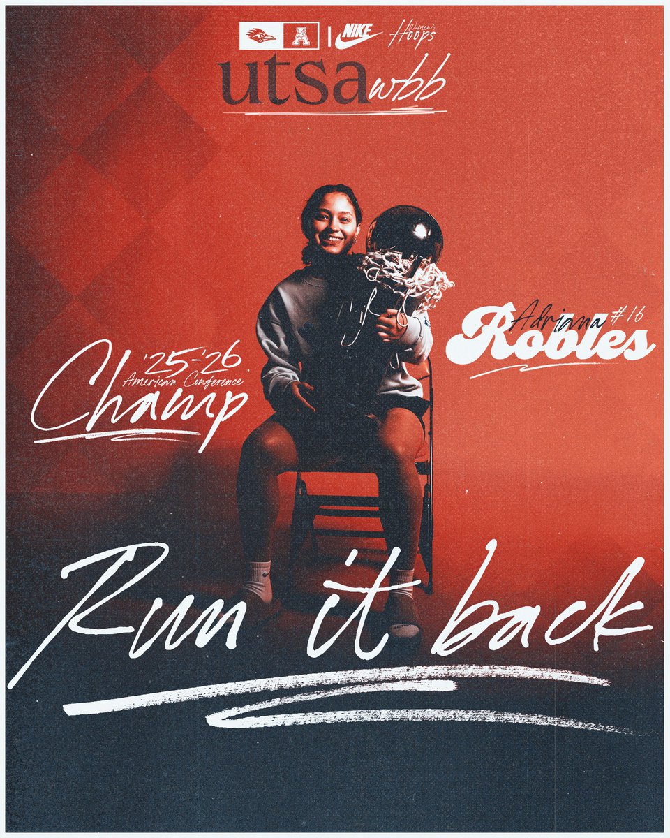𝓡𝓾𝓷 𝓲𝓽 𝓑𝓪𝓬𝓴

🔷 Adriana Robles

#BirdsUp 🤙 | #LetsGo210 | #CashIn 🏀