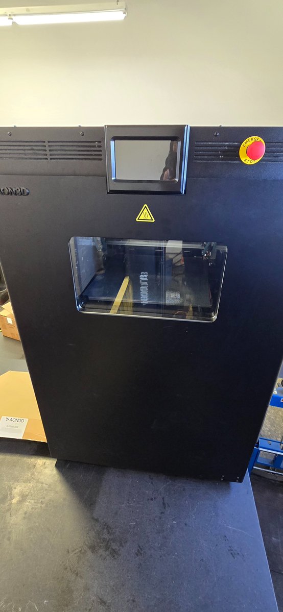 Big step forward at 3DX Industries…
Just took delivery of a serious new high-performance printer built for advanced carbon fiber and high-temp polymer parts.
Not in full production yet, but this one unlocks some game-changing capabilities.
Stay tuned — 2026 is shaping up to be