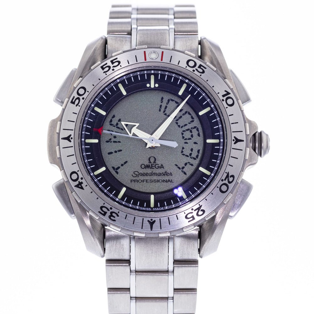 GlobalWatchClub's tweet image. The Astronauts on Artemis II were all given an Omega X-33 ana-digi edition Ref. 3291.50

Omega proving why they are the Moonwatch once again