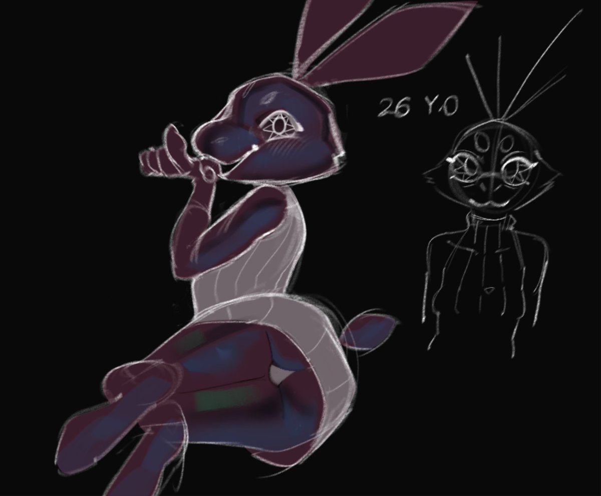 i like trying to render her in creative ways