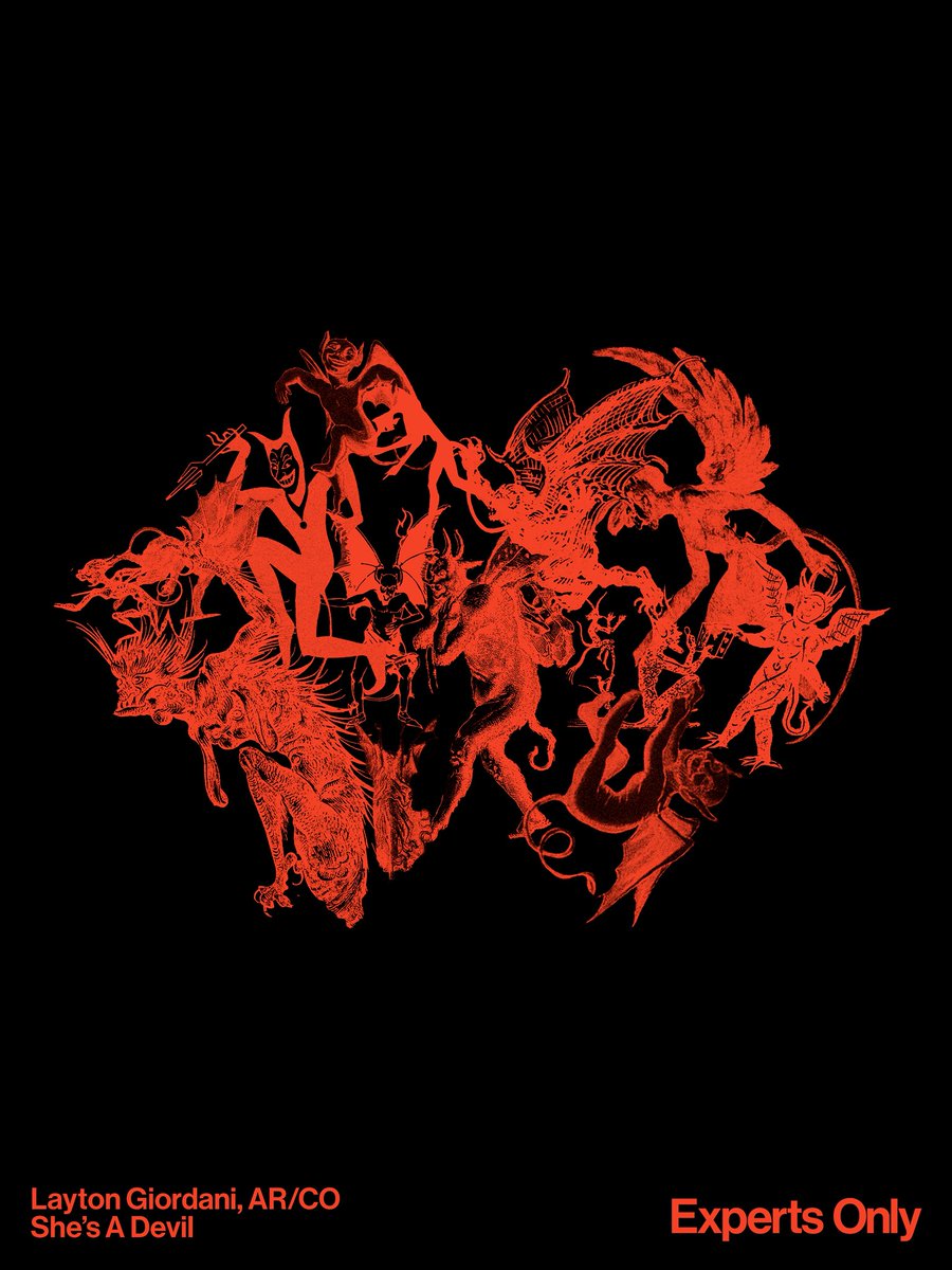 expertsonly's tweet photo. She’s A Devil - Layton Giordani &amp; AR/CO out Friday 😈 https://t.co/cqqDzryvex