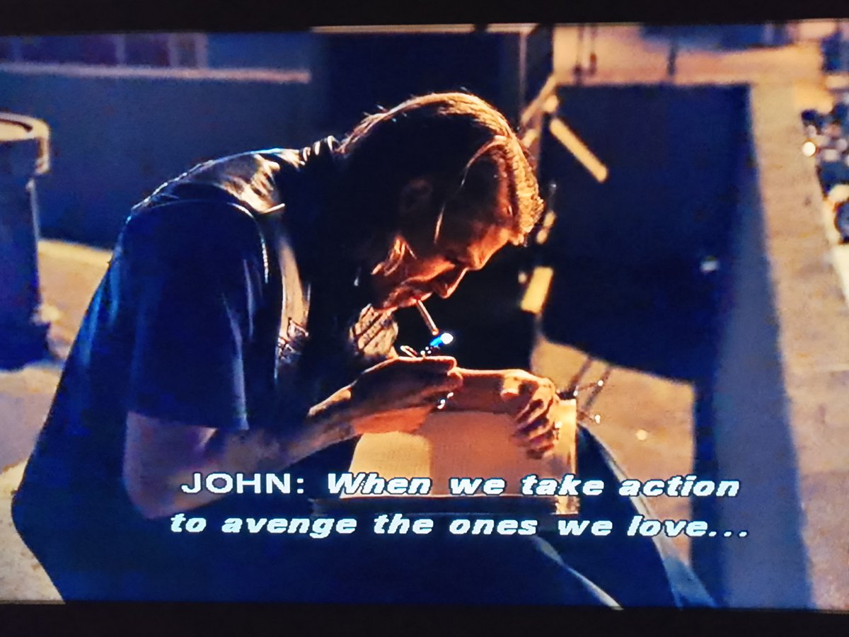 AmpedTo11's tweet image. #SAMCRO #JohnTeller's philosophy,discovered by Jax in his late father's journals.@bendy_b1 📺🏍️🤘