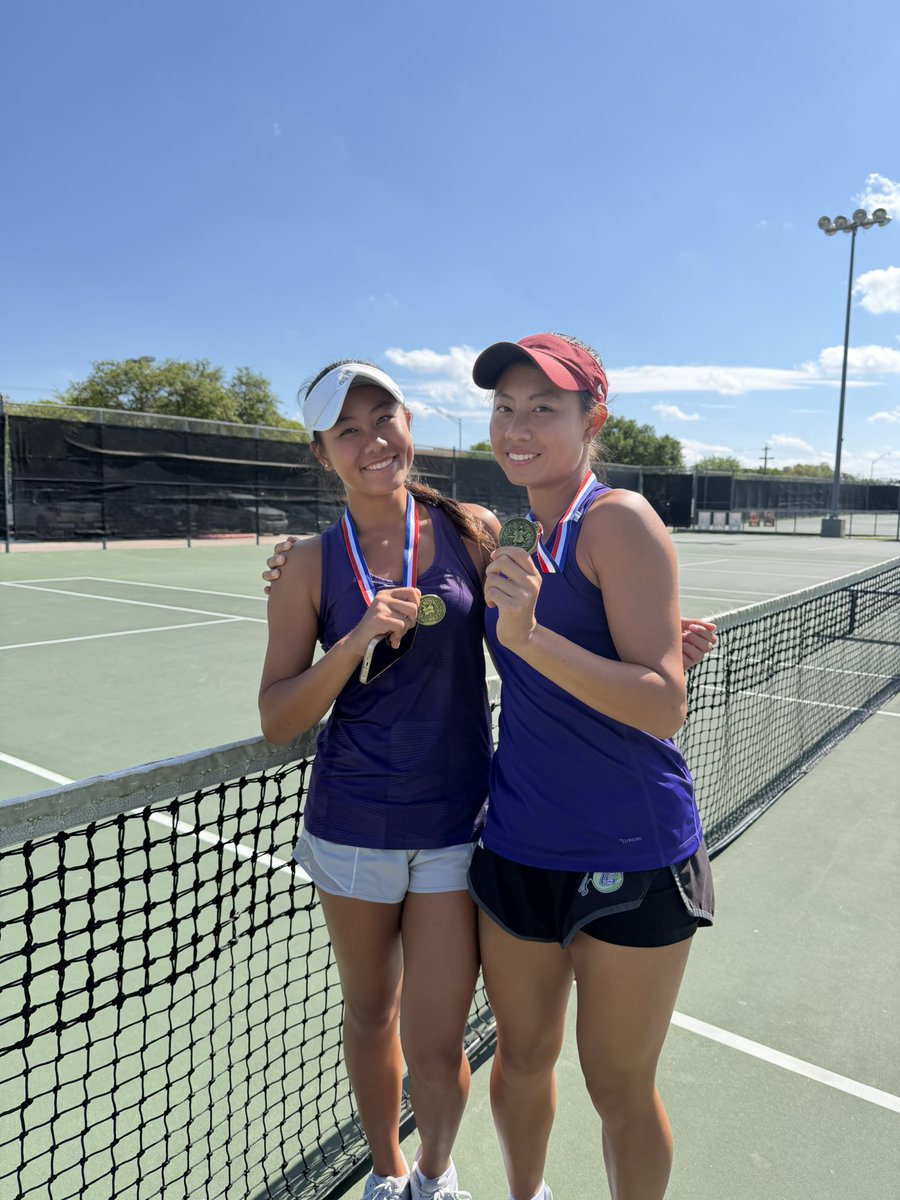 CSHSCougarClub's tweet photo. Congrats to Tennis!  🎾 

Regional Qualifiers 
Maya GS District Champion
Bailey/Mykala GD District Champions 
Eunsang/London MXD District Champions
Nam BS 2nd Place

Regionals April 17 &amp; 18 https://t.co/O85Bi1cXdf