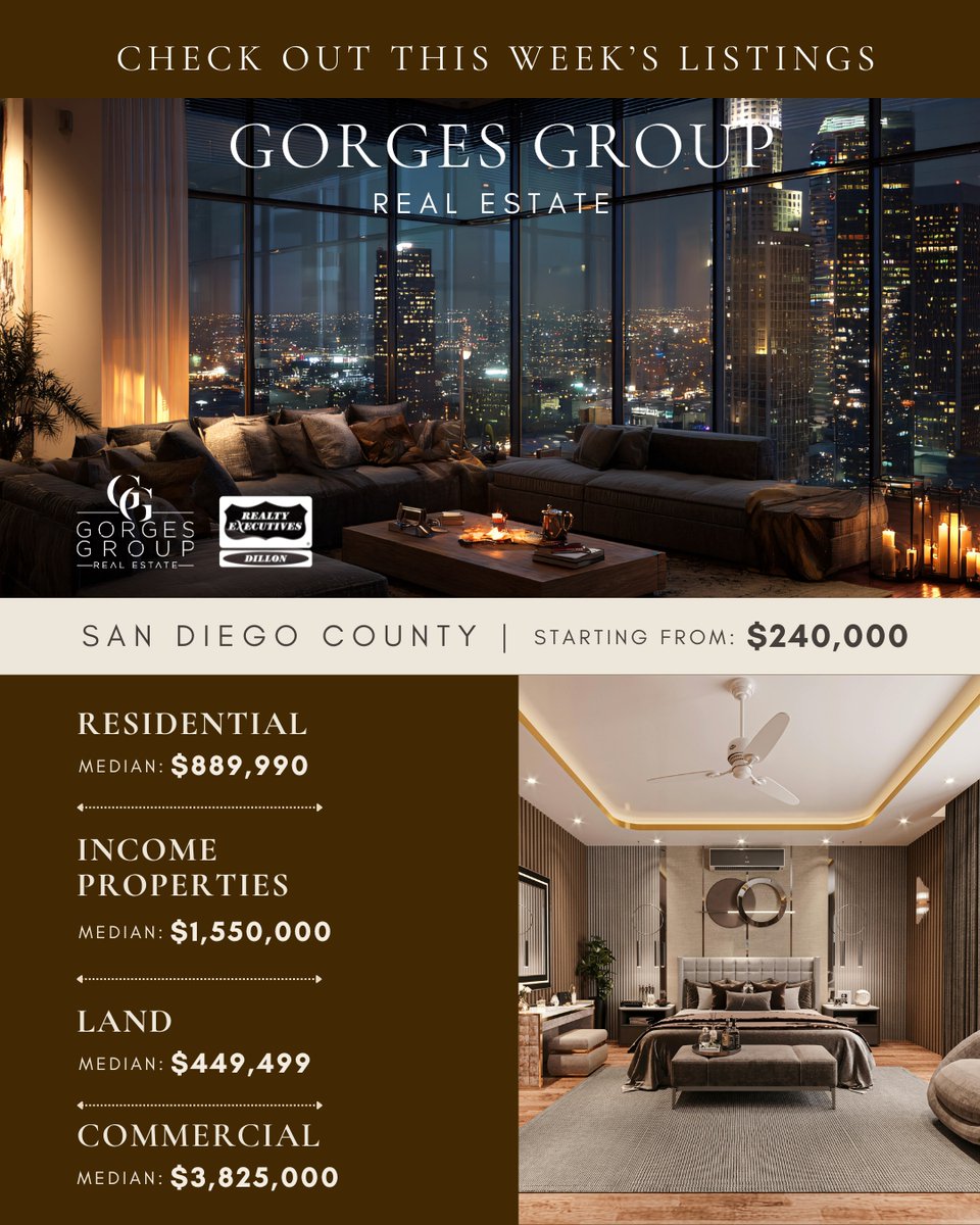 rafigorges's tweet photo. 🧭 Navigate San Diego Real Estate — Homes, Investments, and Opportunities

San Diego's real estate market is on fire with incredible opportunities, and The Gorges Group is here to help you navigate it.

🔗 - https://t.co/gqyWPNjdsj

Rafi Gorges
DRE #01703837
@DillonExec https://t.co/UMffO0kUWq