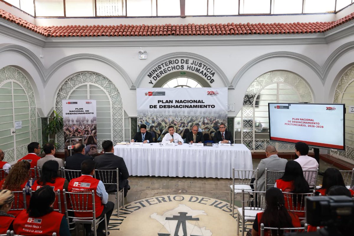 Ministerio de Justicia y Derechos Humanos tweet media