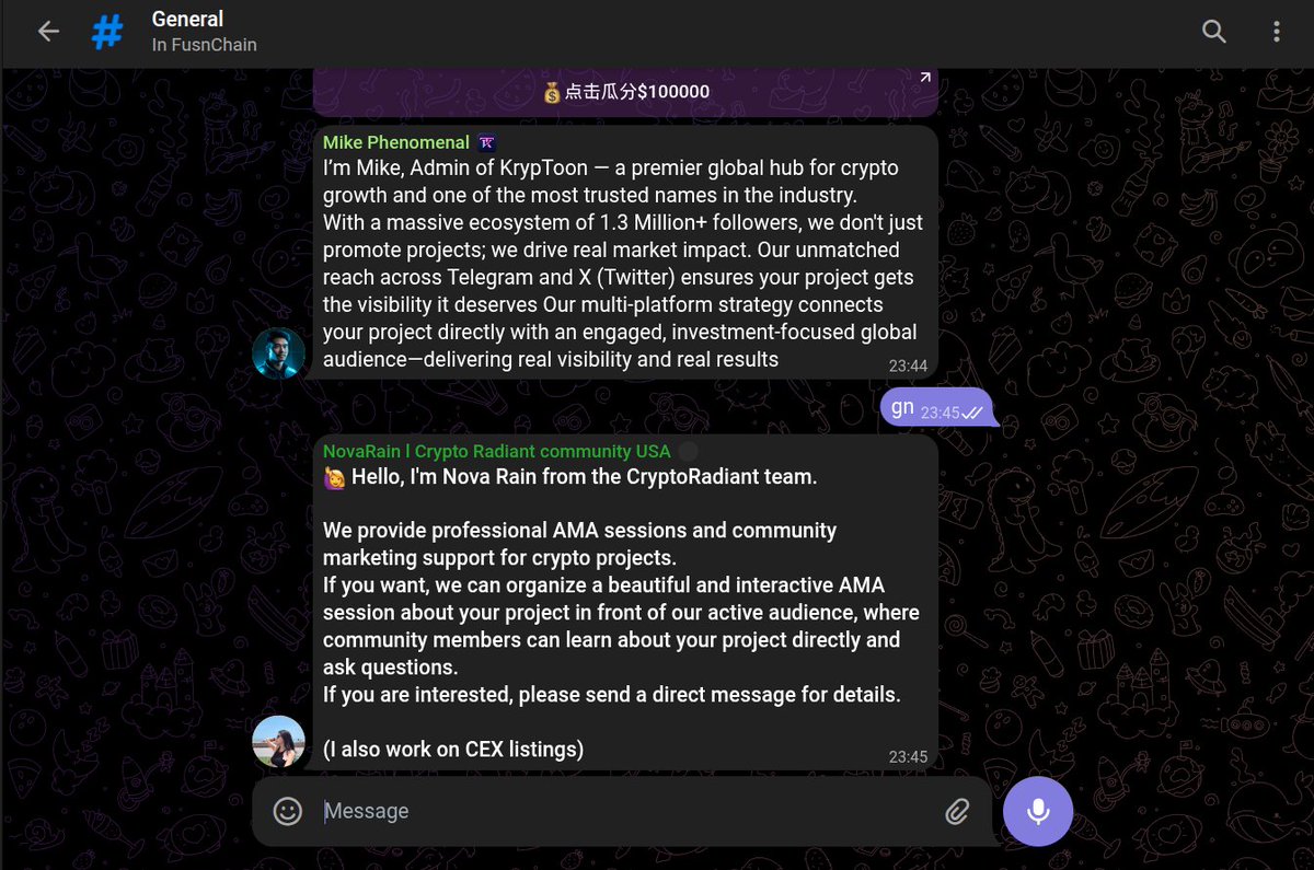 knaggsemil's tweet photo. @ChainThink_zh @fusnchain okay Keep an eye on this 👀 
@Loisyria @Makanya40 @saru_192 
$FUSN 
#空投 #Airdrop #PayFi #Blockchain #Crypto #Giveaway

0x5fA68F7f3c0F7D472E62a1542a64a6D470742449 https://t.co/tNyIctZxoG