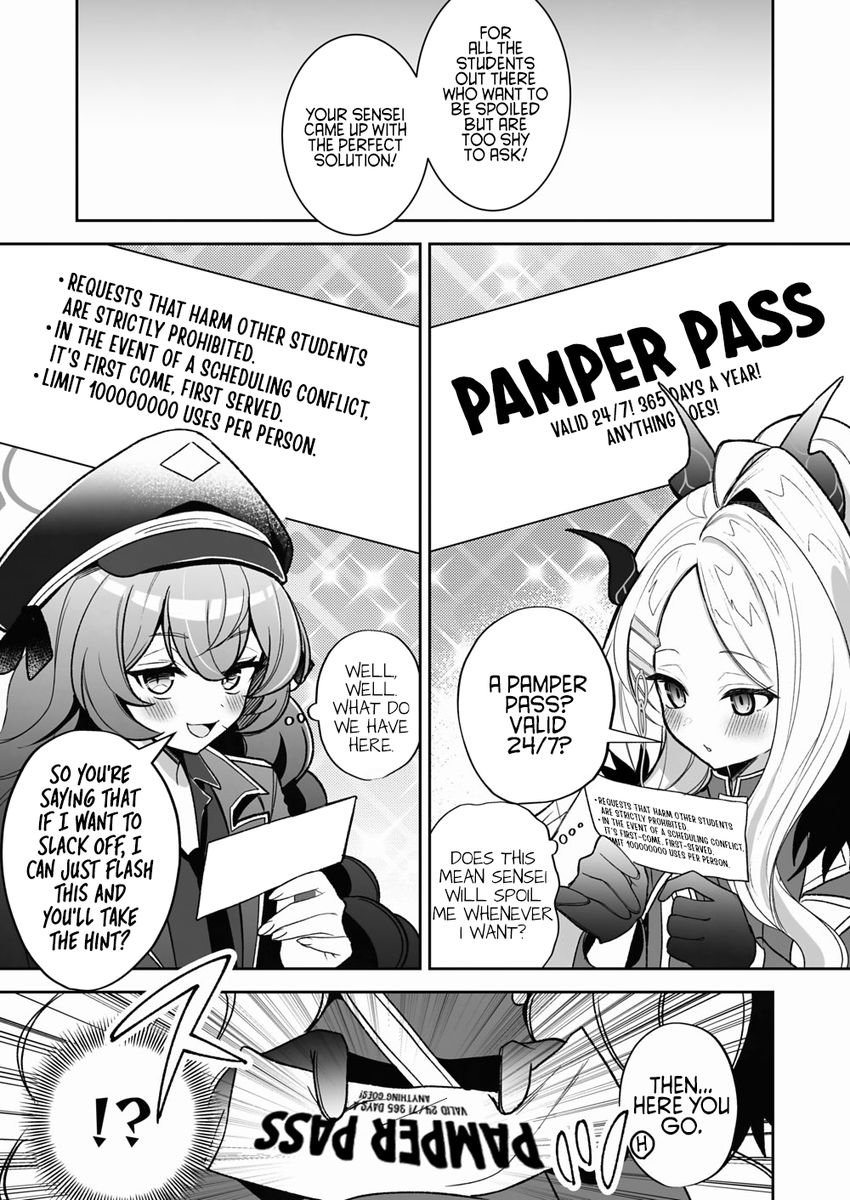 meteor_zetsu's tweet photo. 英訳版です！
English Translation!
Artist commentary: The student pamper pass. https://t.co/i7raEhus2p