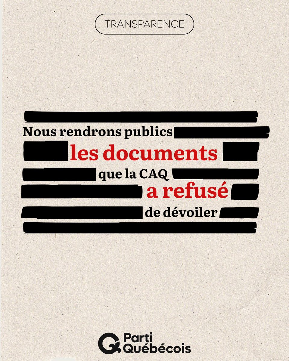 Parti Québécois tweet media