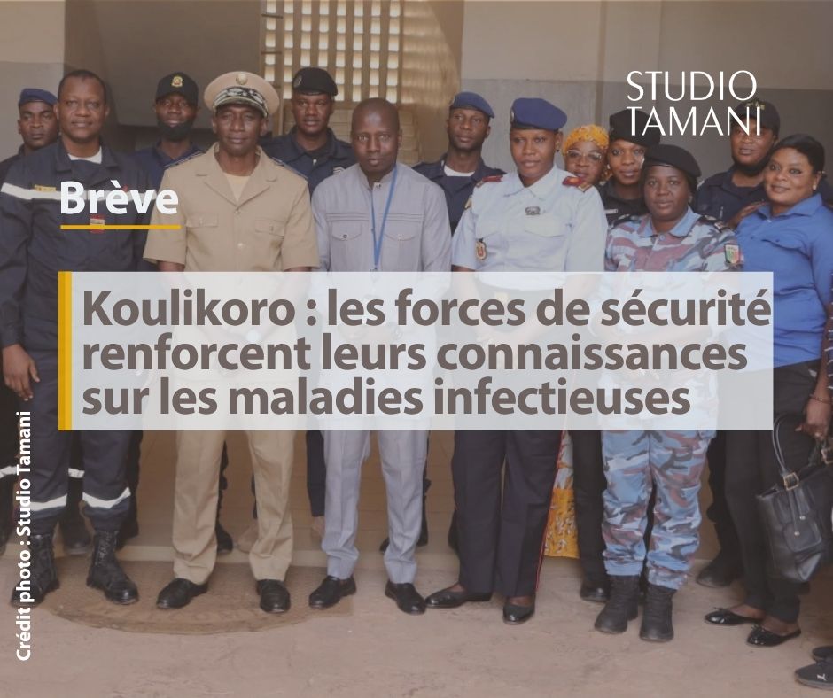 StudioTamani's tweet image. #Mali Un atelier de renforcement des capacités des agents de la Police et de la Protection civile s’est ouvert le 7 avril 2026 à #Koulikoro.

𝐋𝐢𝐫𝐞 📖 𝐥𝐞𝐬 𝐝𝐞́𝐭𝐚𝐢𝐥𝐬 𝐬𝐮𝐫 : tinyurl.com/ywv5ed8t