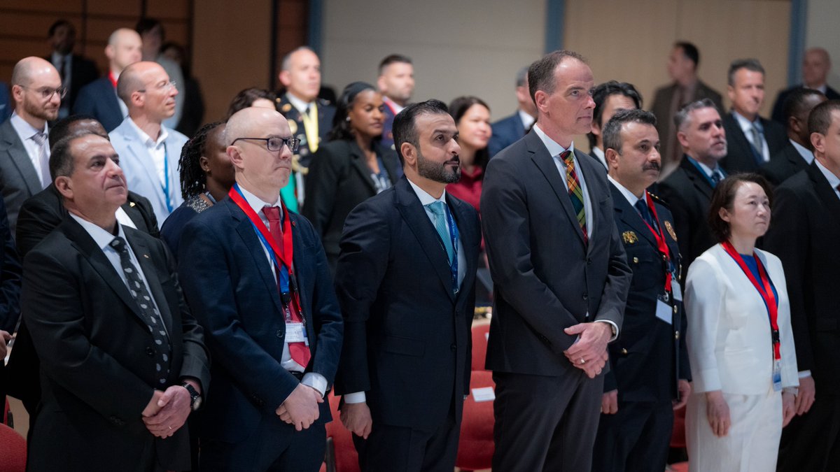 INTERPOL_HQ's tweet photo. Nearly 300 delegates from 148 countries will explore responses to some of today’s most significant threats: global scam centres, the convergence of organized crime and the growing role of artificial intelligence in enabling criminal activity.

Find out more ➡️🔗 https://t.co/J5mryl8Kvi