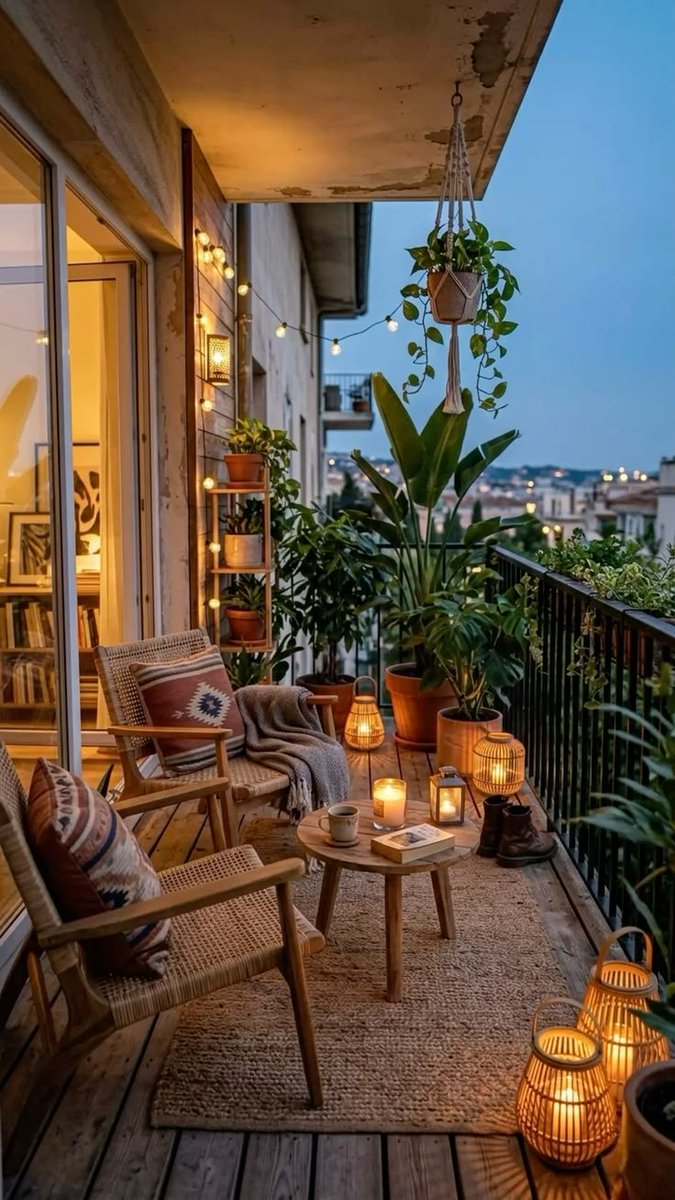 MopilaJ's tweet image. Votre balcon mérite mieux.
Passez en bohème chic :
• Tons naturels
• Bois &amp;amp; rotin
• Plantes 🌿
• Lumière douce
💡 Mixez les textures = effet haut de gamme
Minimaliste ou bohème ? 👀
#Deco #Balcon #Design #Architecture