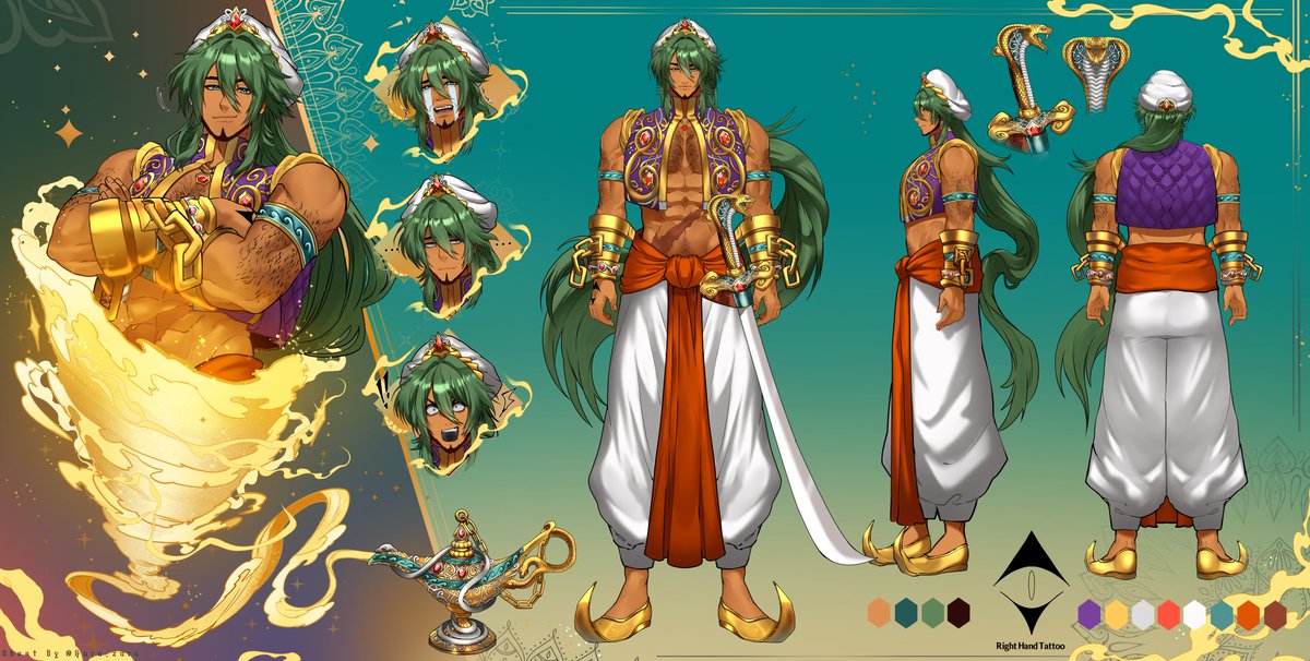 Django of the Dunes ✨🧞 Djinn ENVtuber tweet media