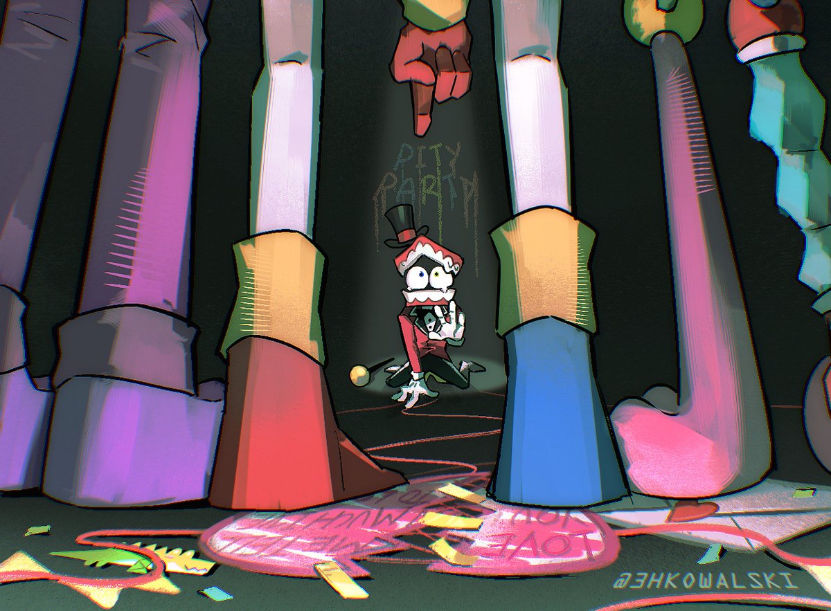 3HKowalski's tweet image. Caine your adventure sucks everyone point and laugh
#tadc #TheAmazingDigitalCircus #Caine 
pity party