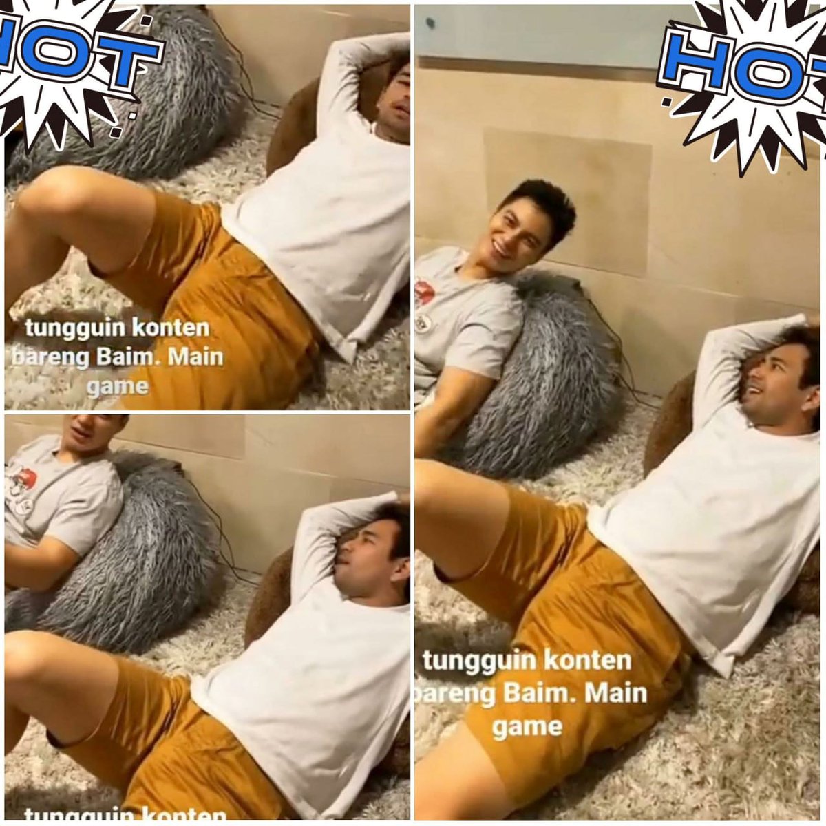 MiminMimini's tweet photo. #raffiahmad &amp;
#Baimwong
#bulgeindo https://t.co/KURS4olJuO