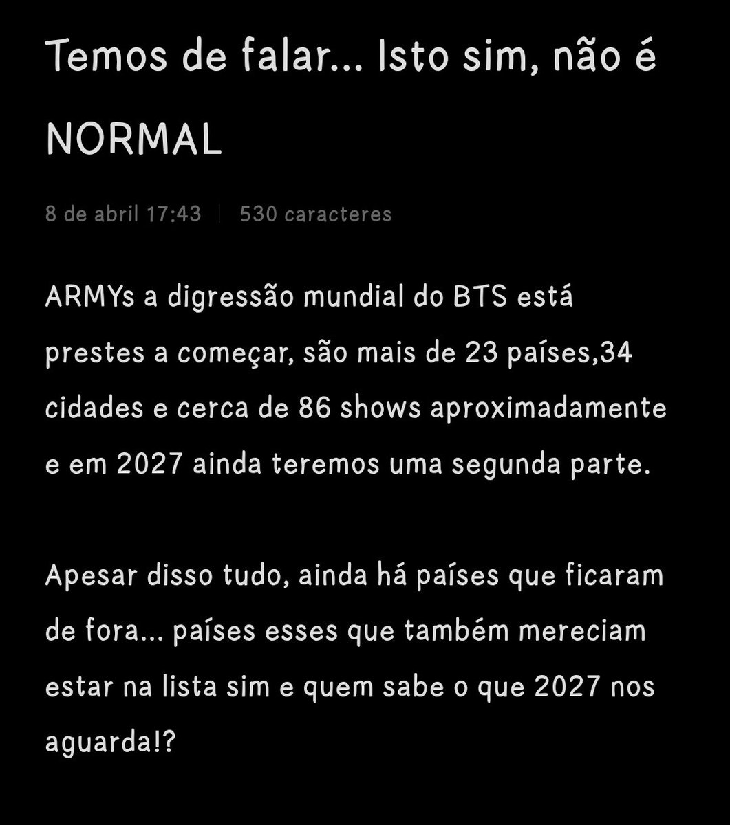 YUNKISOULPTBR7's tweet photo. Provavelmente ainda seja cancelada ou assim, mas vivemos num mundo onde tudo é julgado, vale o que vale, eles tbm são humanos, pedir mais datas é pedir lhes que se levem à exaustão mental e física https://t.co/2zEy7d73kg