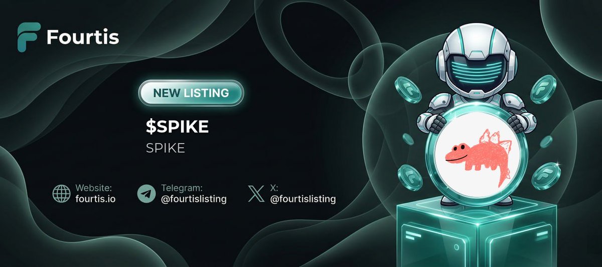 fourtislisting's tweet image. ⚡Fourtis Express Listing - SPIKE⚡
@spikeorigin

SPIKE  ( #SPIKE ) 
fourtis.io/token-details/…

CA: BFiGUxnidogqcZAPVPDZRCfhx3nXnFLYqpQUaUGpump

PRICE: $0.003541 | MC: $3,541,706

#Newlisting #Altcoin #Memecoin #FourtisNewlisting