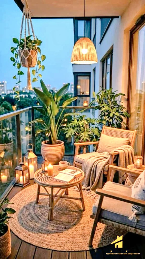Mopilajosue's tweet image. Je commence à voir le balcon autrement…
Un peu de bois, quelques plantes 🌿, une lumière douce…
et l’ambiance change totalement.
Simple, mais efficace.
Bohème chic ou minimaliste ? 👀
#Deco #Balcon #Inspiration #DesignInspiration