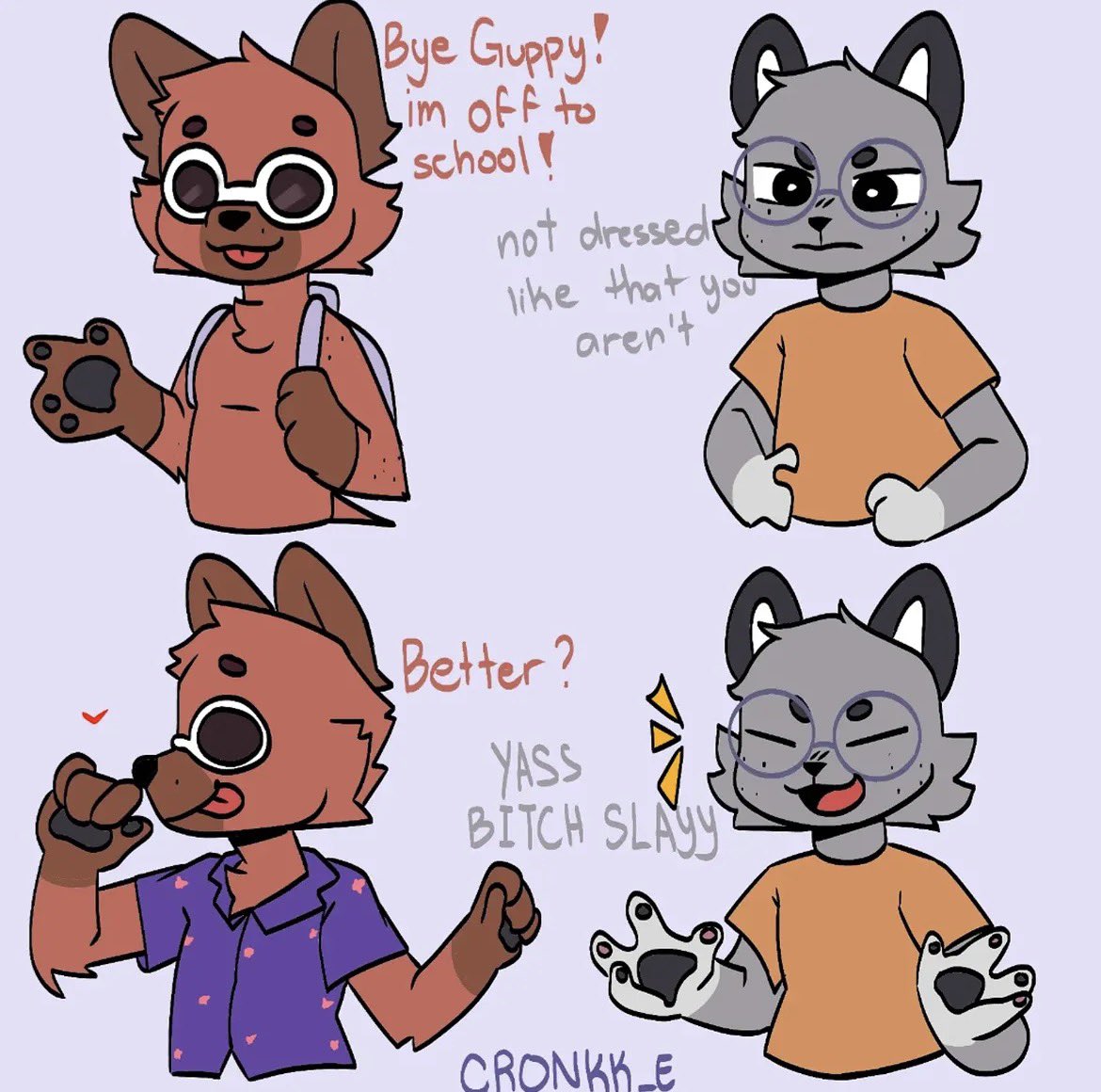 ohmygoditguppy's tweet image. Happy 6 year anniversary yeenwithgoggles 😍 I love you like chicken 😍😍😍😍