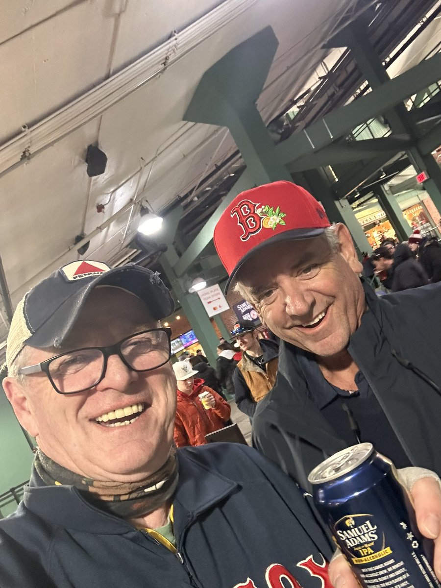 jbyrdog's tweet photo. at friendly fenway w/my best friend Dan ( pre 65th)
@jtkantor  can you please play waiting on a friend ?

enjoy your day! hope to see you soon. new grand children coming to fenway!

i trust you and the minister are well? ☮️❤️🐾⚾️ https://t.co/abeykg4SXM