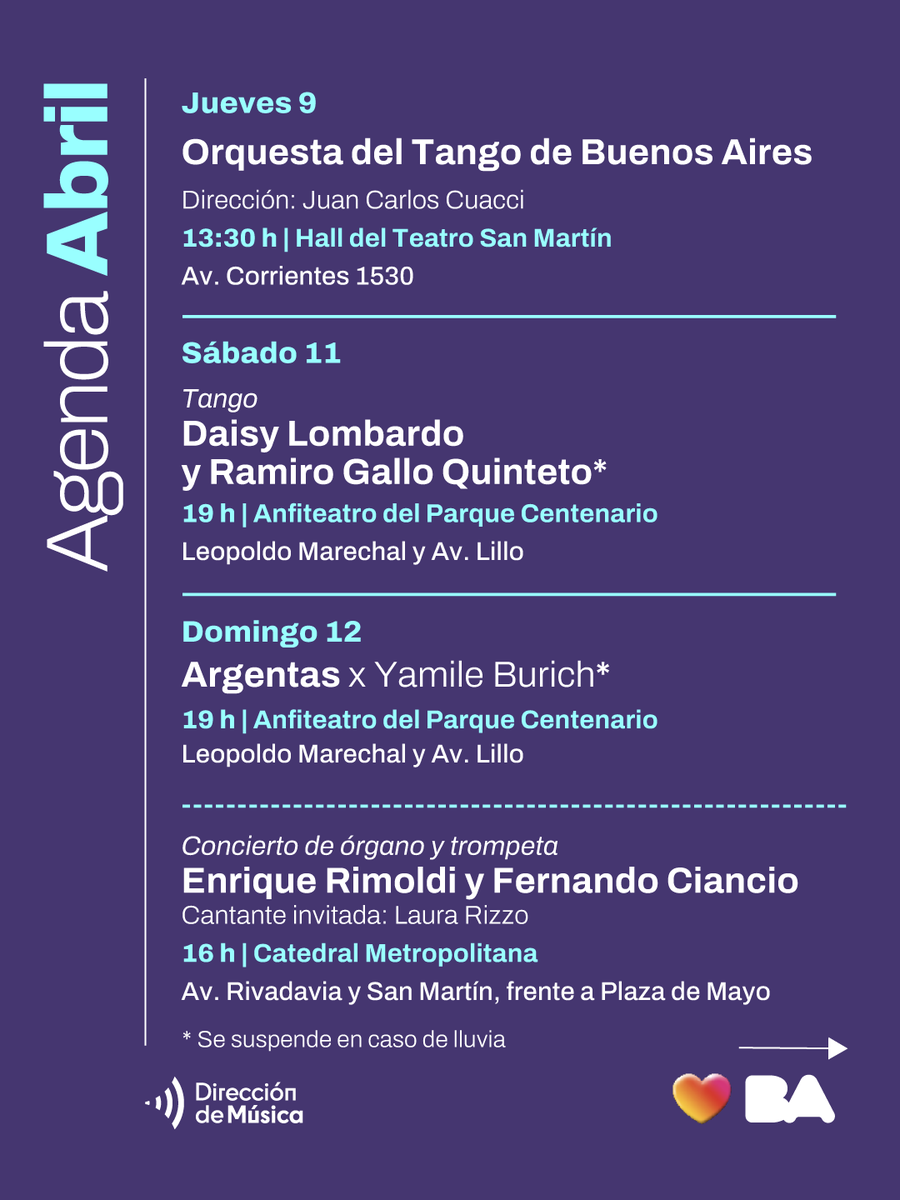 Dirección General de Música tweet media