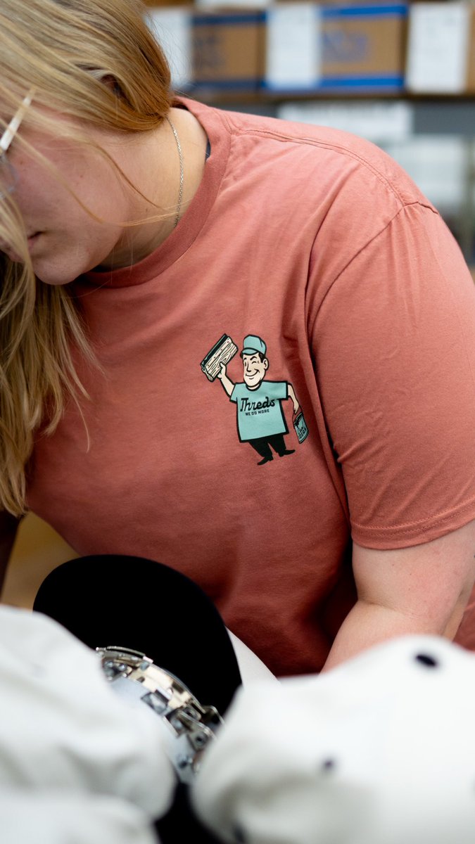 Thredsinc's tweet photo. Not every shirt makes it out of the shop. 

But this one does.

Free T-Shirt of the Month 
No catch-just good work, work well. https://t.co/HIRYHJHKv4