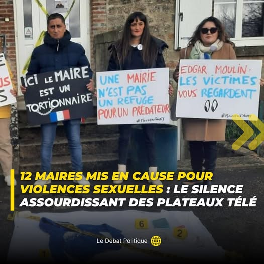 Une  enquête de Mediapart révèle qu'au moins 12 maires actuellement en  fonction sont mis en cause ou ont été condamnés pour des faits graves :  viols, agressions sexuelles ou violences conjugales. Pourtant, ces  dossiers occupent peu l'espace médiatique !