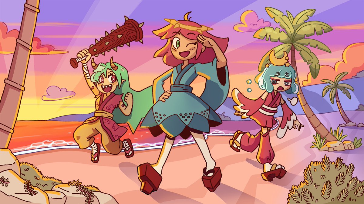 Sunny Trails, a cozy rpg tweet media