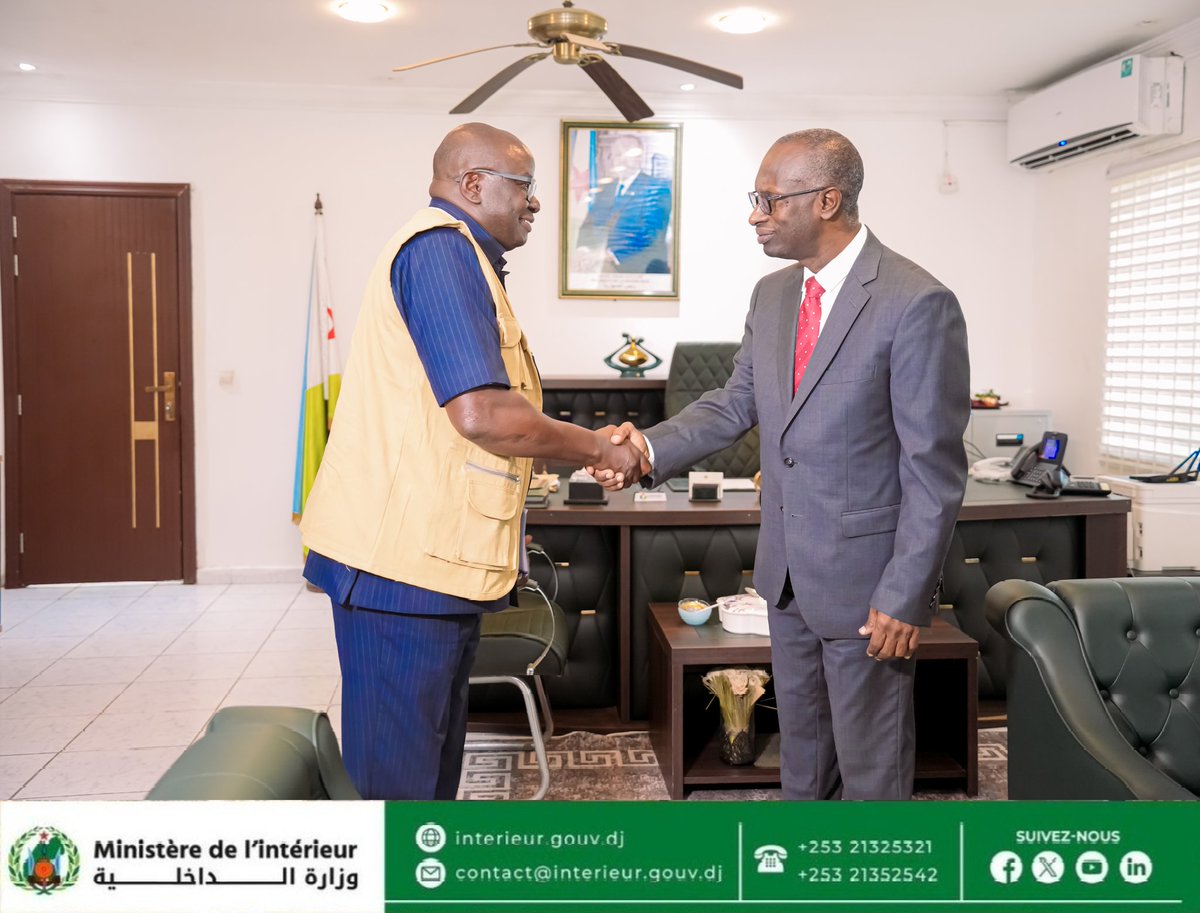 Ministère de l'Intérieur de Djibouti 🇩🇯 tweet media
