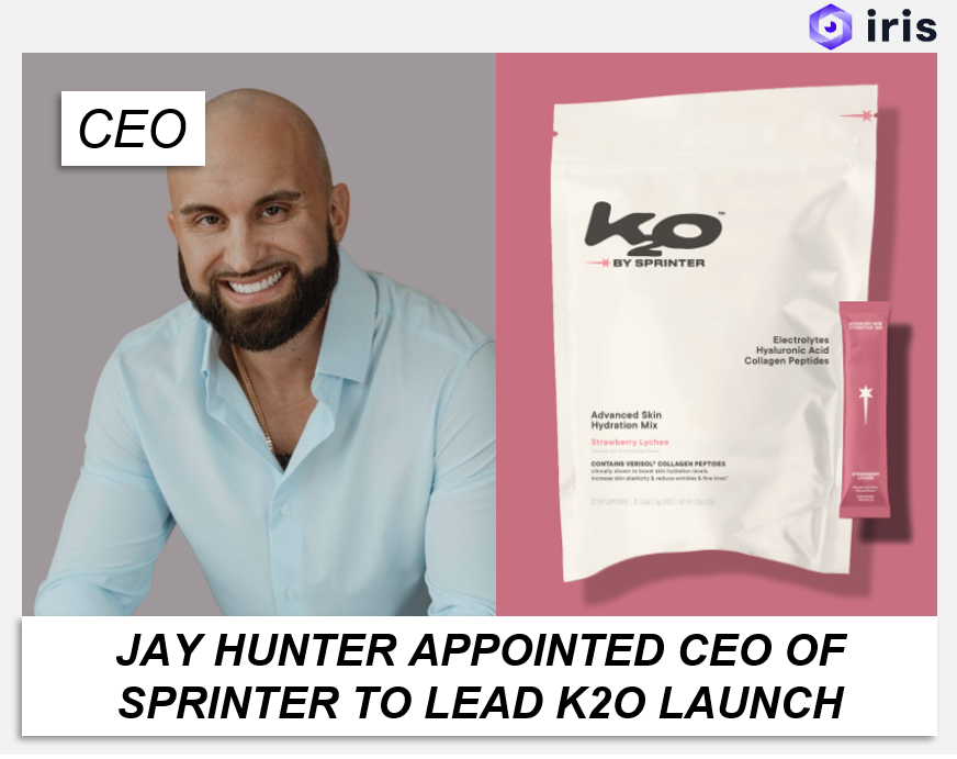 drewfallon12's tweet photo. JAY HUNTER APPOINTED CEO OF SPRINTER TO LEAD K2O LAUNCH

Jay Hunter has been named CEO of Sprinter, founded by Kylie Jenner, to lead the brand's expansion into functional beauty and hydration. 

A veteran of the CPG industry, Hunter brings over a decade of experience in scaling consumer brands through omnichannel marketing and data driven operations.

He previously spent over five years at MaryRuth’s, most recently serving as Chief Revenue Officer. His career also includes leadership roles in marketplace management and e-commerce.

In his new role at Sprinter, Hunter will oversee the launch of k2o as the company expands into the wellness category with its debut Advanced Skin Hydration Mix.

The formula combines electrolytes with hyaluronic acid and Verisol bioactive collagen peptides to support skin health from within.

The brand is currently available via TikTok Shop and its official website, with an international rollout planned for mid April.

The venture is backed by the Night venture studio, K5 Global, and House Capital.