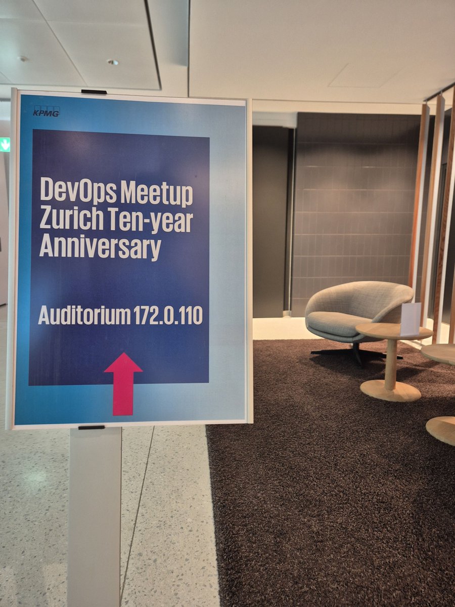 We at <a href="/KPMG_CH/">KPMG Switzerland</a> are thrilled to host the Ten-year anniversary of the @devopszh

#DevOps #Community
