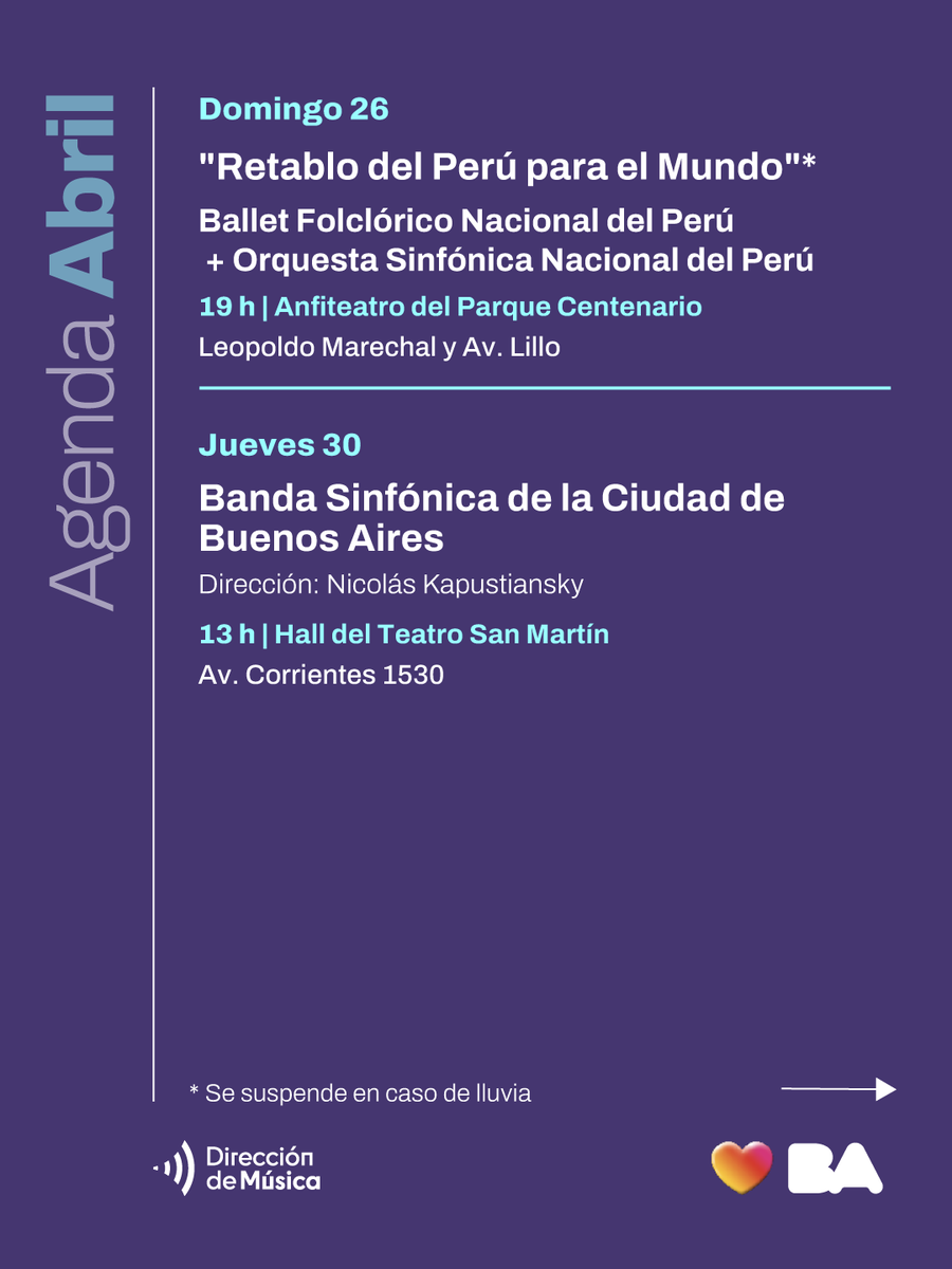 Dirección General de Música tweet media