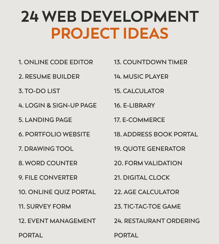CodeEdison's tweet image. Web development project ideas