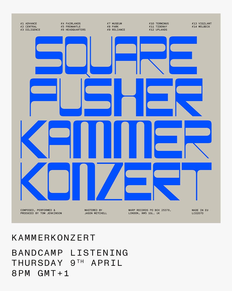 Squarepusher tweet media